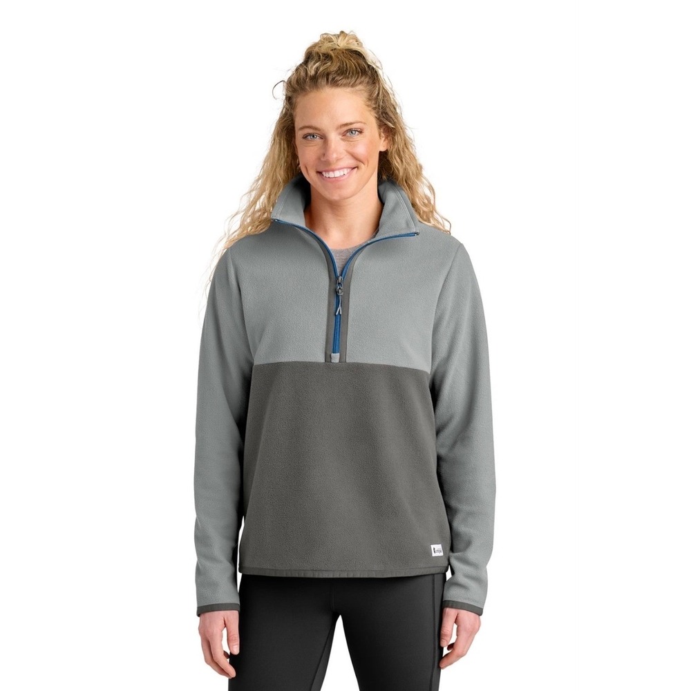 Cotopaxi Amado 1/2-Zip Fleece Women Medium Gray Colorblock Pullover